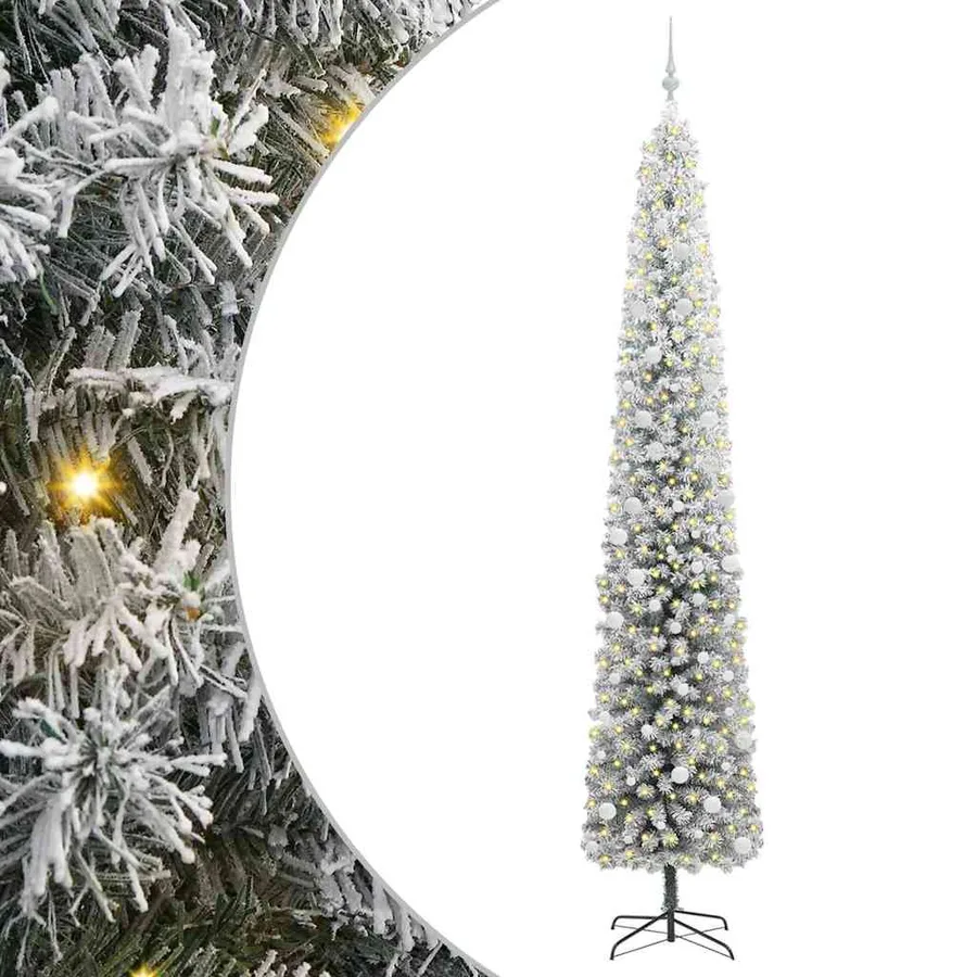 Sapin de Noël artificiel Vert 300 cm PVC et acier et plastique - 2