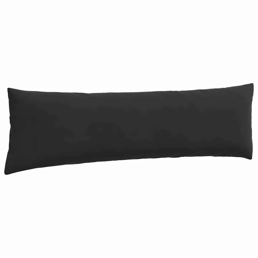 Coussins de canapé 2 pcs Noir 145 x 40 cm - 5
