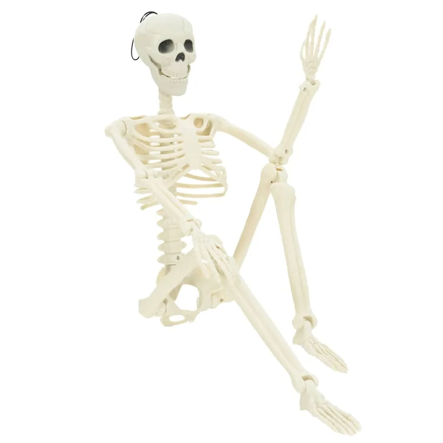 Squelette d'Halloween 2 pcs Blanc 85 cm PVC - 2