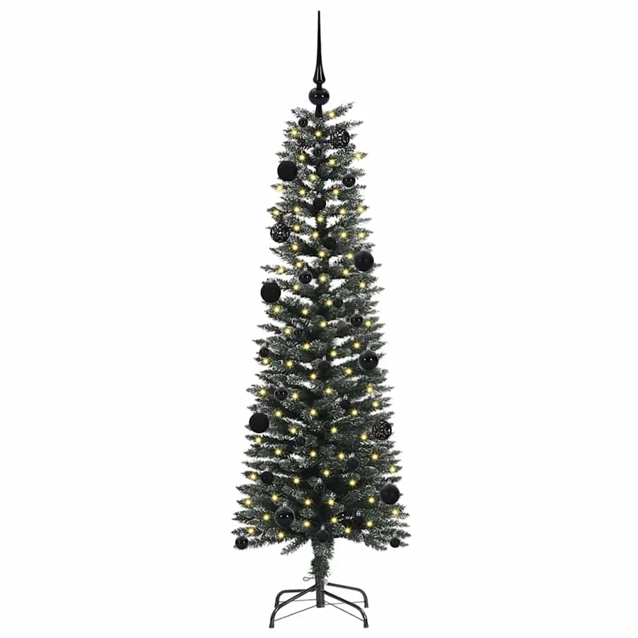 Sapin de Noël artificiel Vert 150 cm PVC, plastique et acier - 3