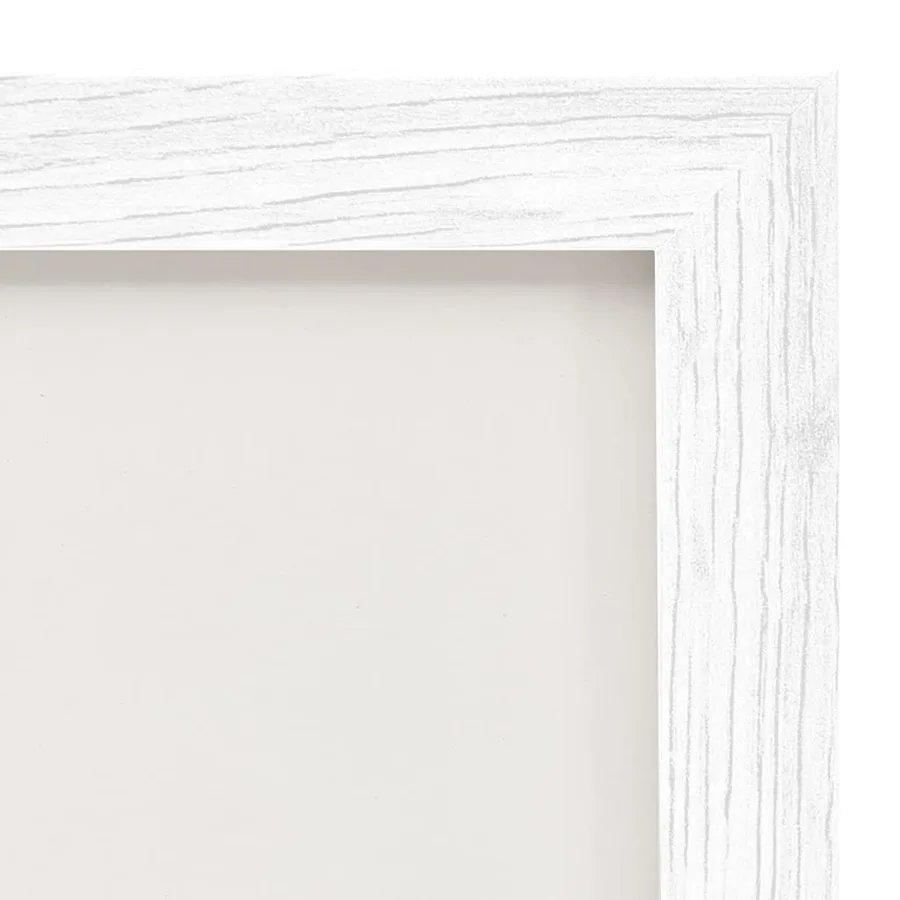 Cadre photo dépliable en deux Blanc 2x(21x29,7 cm) - 5
