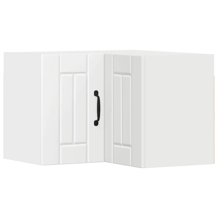 Cabinet d'angle mural LUCCA Blanc 57 x 57 x 40 cm - 2