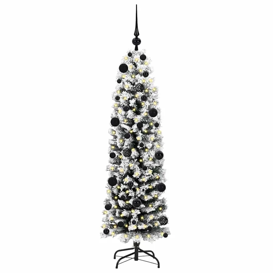 Sapin de Noël artificiel Vert 150 cm PVC et acier et plastique - 3