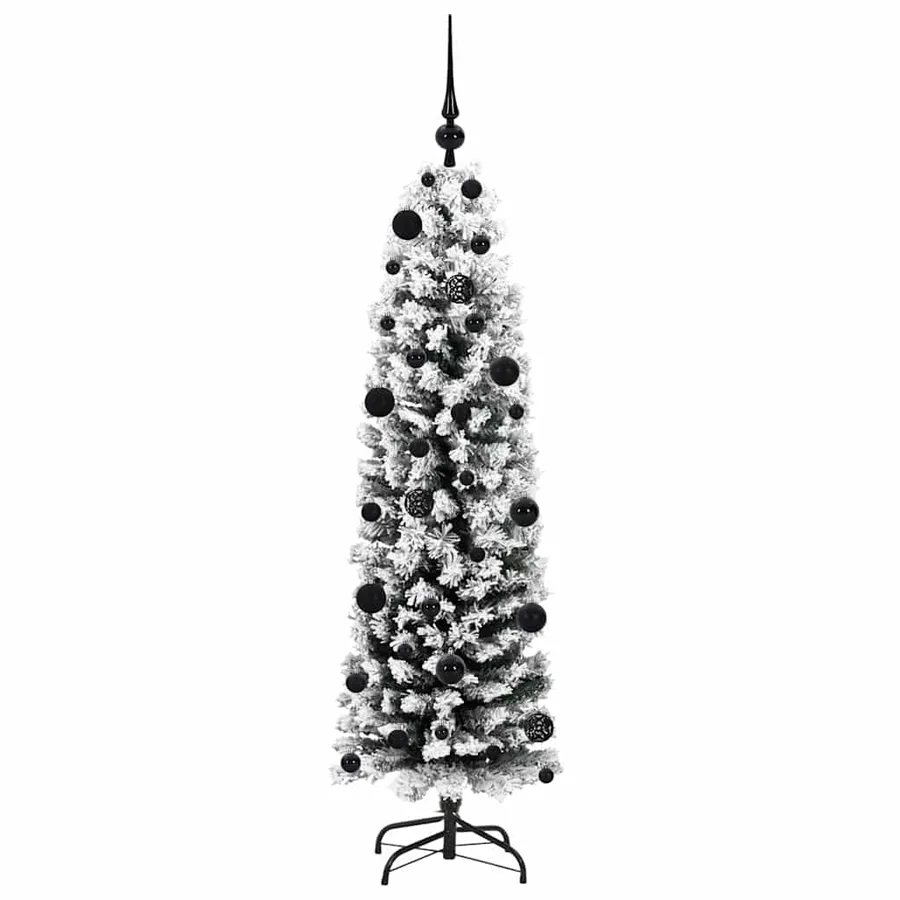 Sapin de Noël artificiel Vert 150 cm PVC et acier et plastique - 4