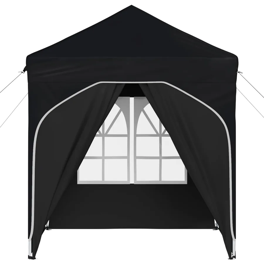 Tente de fête pop-up 192 x 192 x 245 cm Anthracite - 7