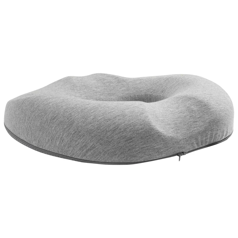 Coussin d’assise Couleur unie Gris clair 42 x 36,5 x 8 cm - 6