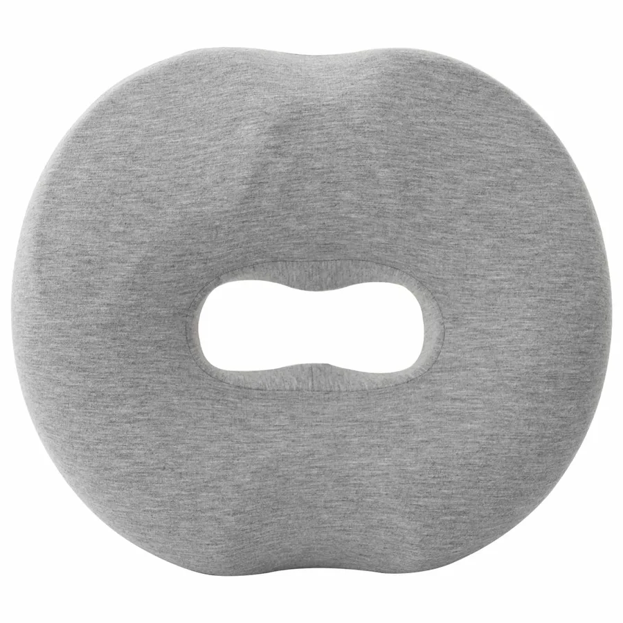 Coussin d’assise Couleur unie Gris clair 42 x 36,5 x 8 cm - 7