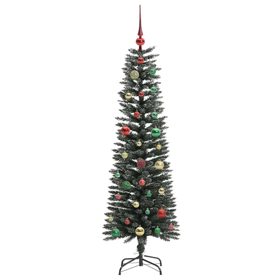 Sapin de Noël artificiel Vert 150 cm PVC, plastique et acier - 6