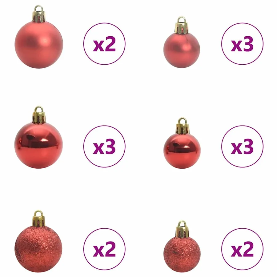 Sapin de Noël avec 150 LED avec support Vert 90 cm PE - 4