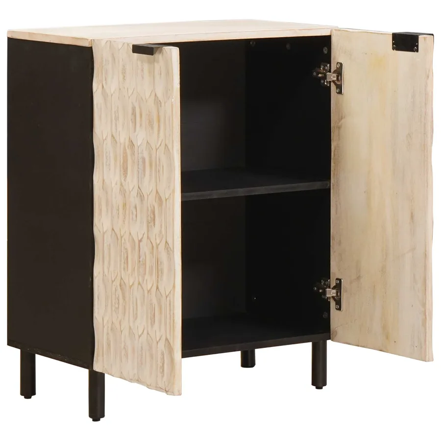 Buffet Finition Lavage Blanc 60 x 33 x 75 cm - 2