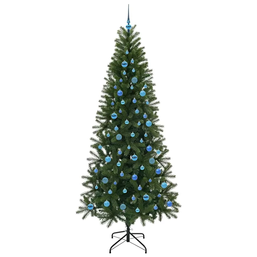 Sapin de Noël artificiel avec 300 LED Vert 240 cm PE et PVC - 4