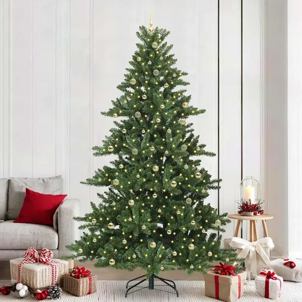 Sapin de Noël Artificiel à Branches Articulées Vert 240 cm