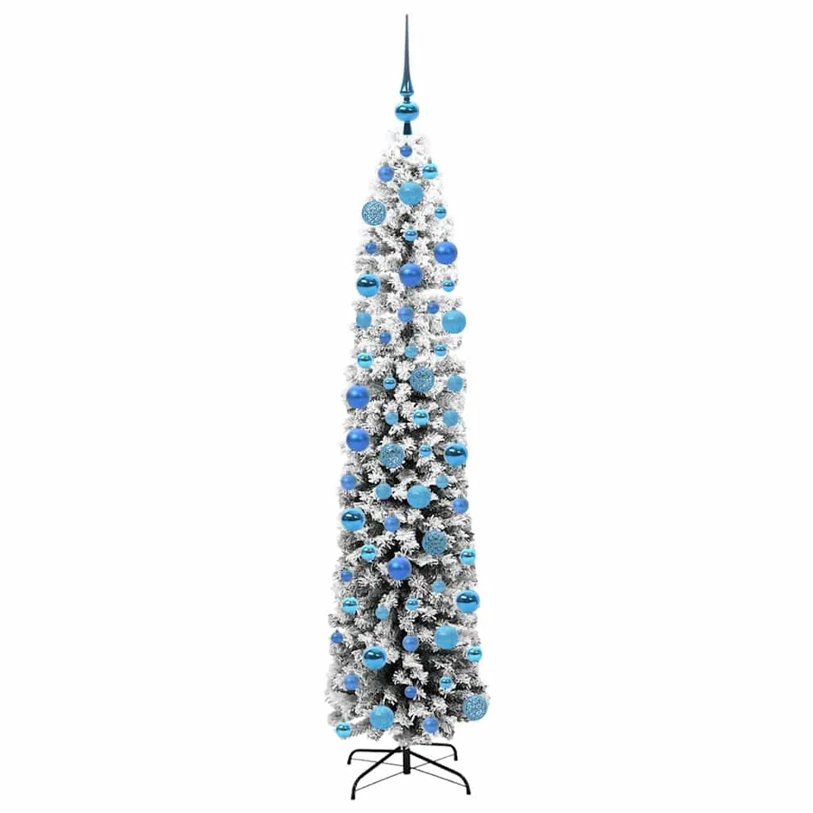 Sapin de Noël artificiel Vert 180 cm PVC et acier et plastique - 4