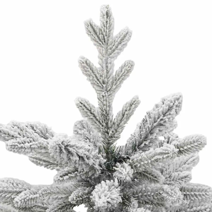 Sapin de Noël Artificiel à Branches Articulées Blanc 120 cm - 10
