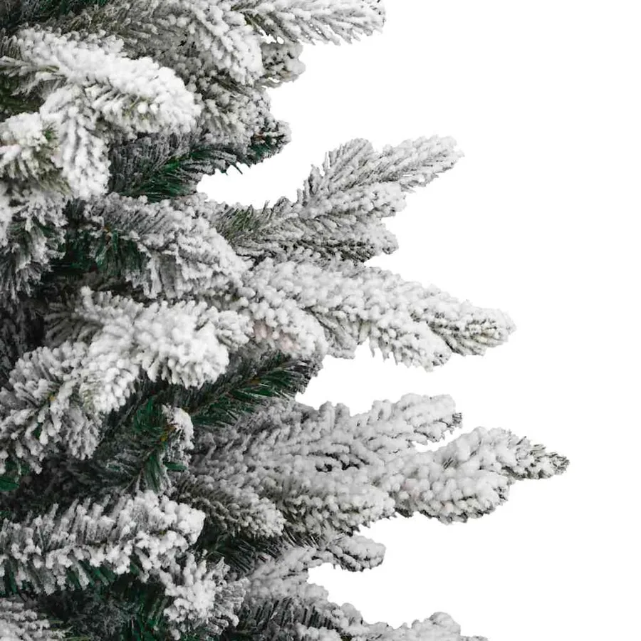 Sapin de Noël Artificiel à Branches Articulées Blanc 120 cm - 11