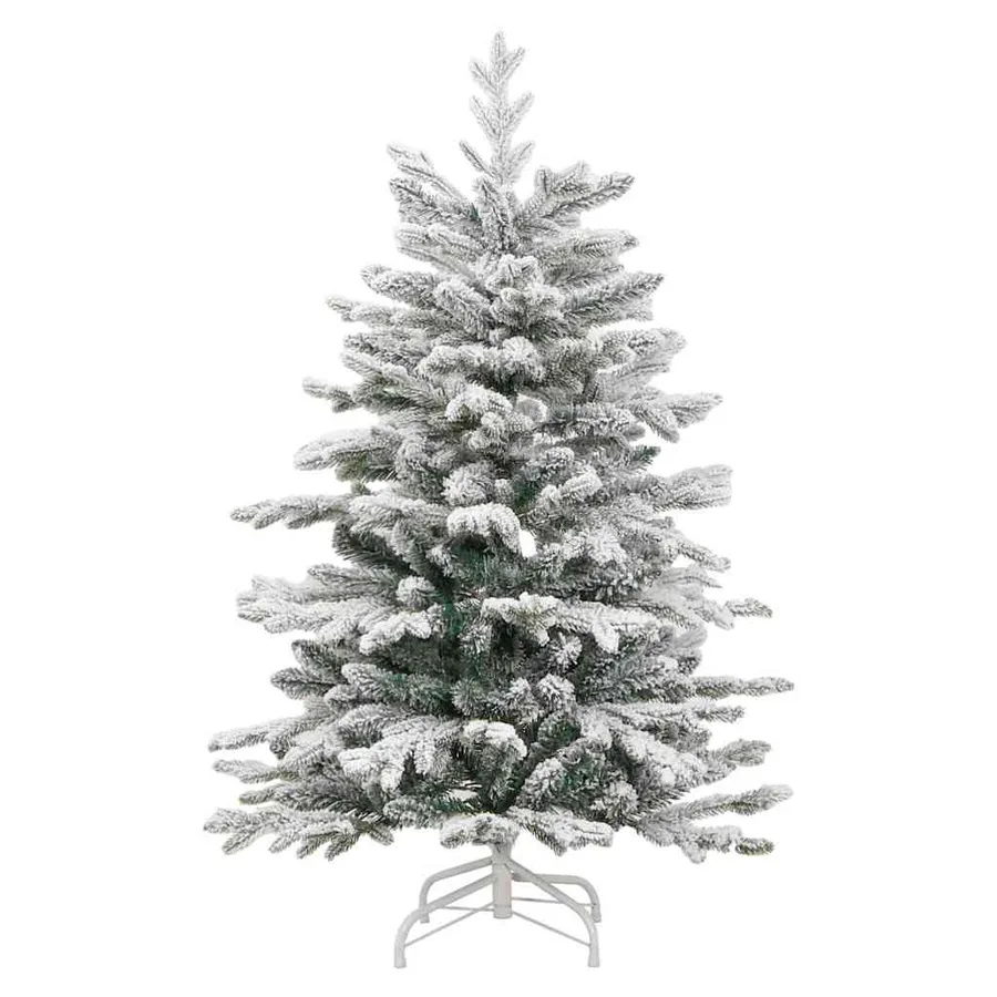Sapin de Noël Artificiel à Branches Articulées Blanc 120 cm - 5