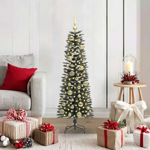 Sapin de Noël artificiel Vert 120 cm PVC, plastique et acier