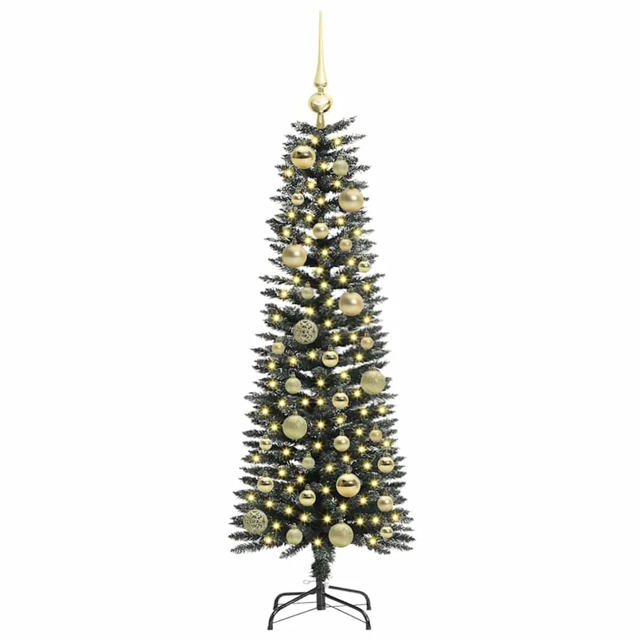 Sapin de Noël artificiel Vert 120 cm PVC, plastique et acier - 3