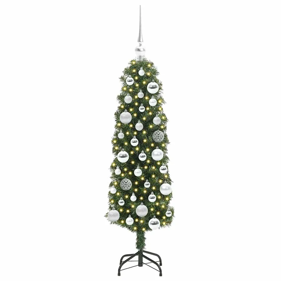 Sapin de Noël artificiel Vert 120 cm PVC et acier et plastique - 3