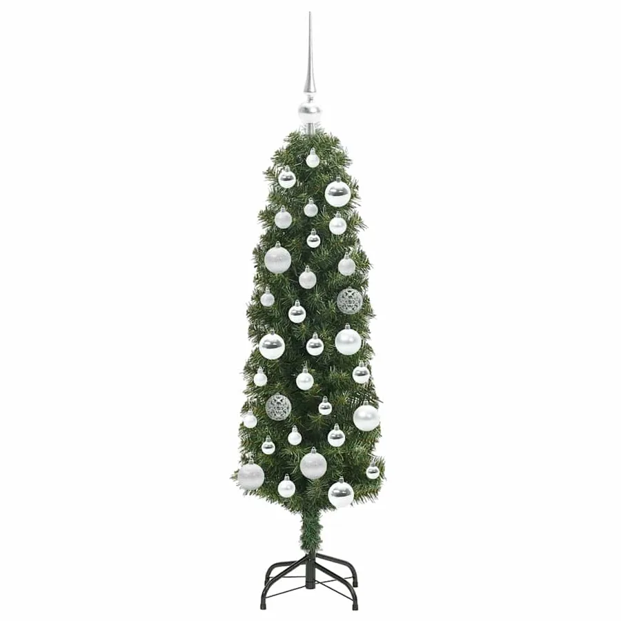 Sapin de Noël artificiel Vert 120 cm PVC et acier et plastique - 4