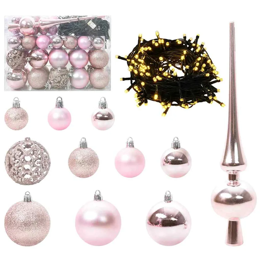 Sapin de Noël avec 150 LED avec support Vert 150 cm PVC - 5