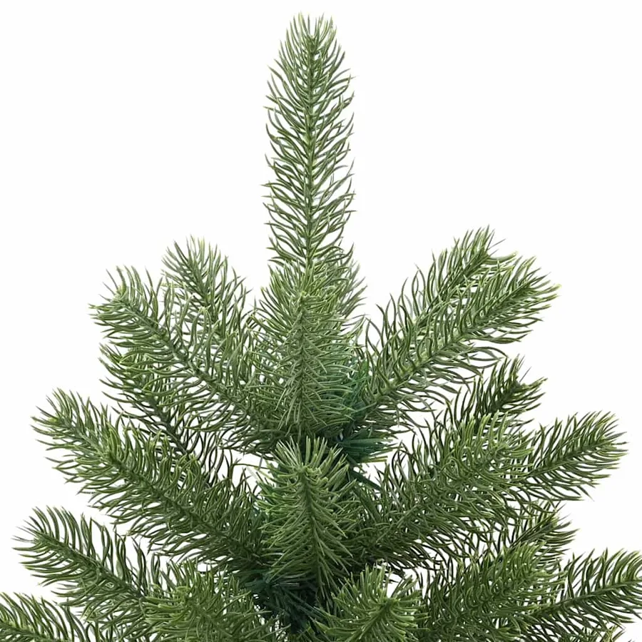 Sapin de Noël artificiel avec 150 LED Vert 120 cm PE et PVC - 12