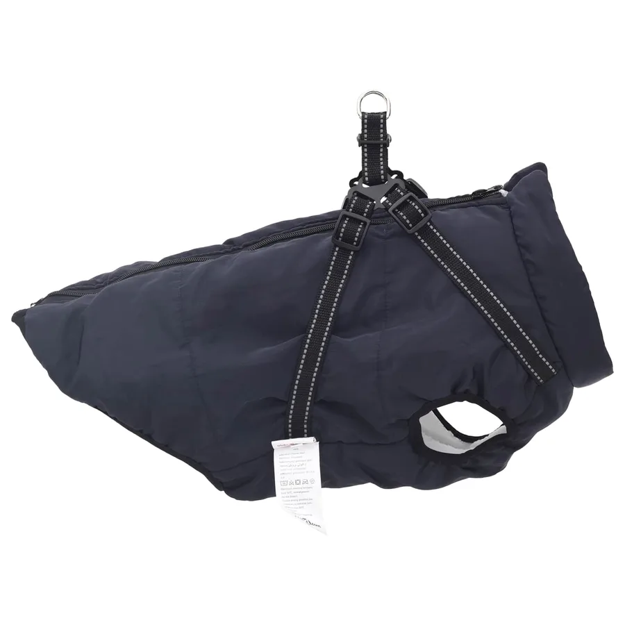 Manteau pour chien Bleu marine L44 Fleece et Polyester - 4