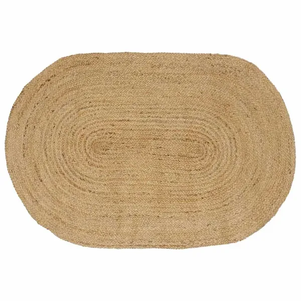 Tapis de surface Naturel 152 x 245 cm Jute