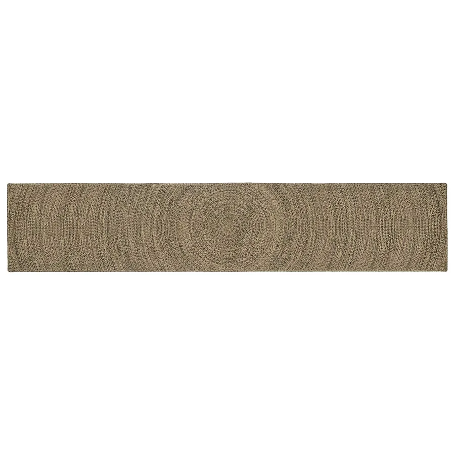 Tapis de surface Naturel et noir 60 x 400 cm Jute