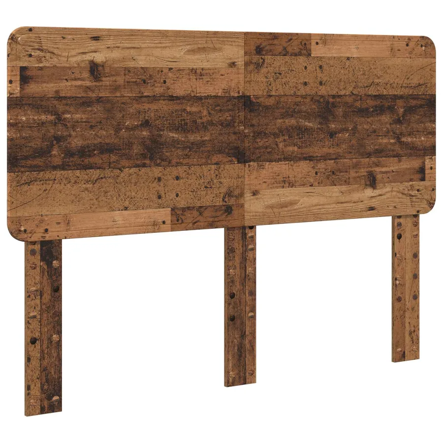 Cadre de lit Bois ancien 140 x 200 cm Bois de pin massif - 6