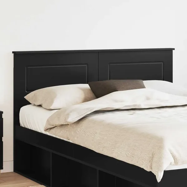 Tête de lit Chêne noir Bois d'ingénierie