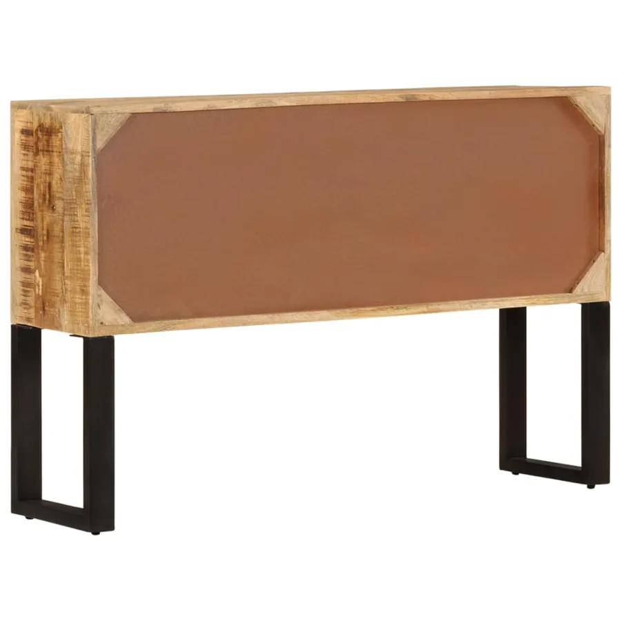 Buffet 110x30x74 cm Bois de manguier brut - 3