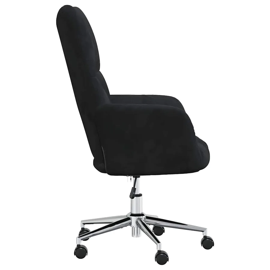 Chaise de relaxation Noir Velours - 4