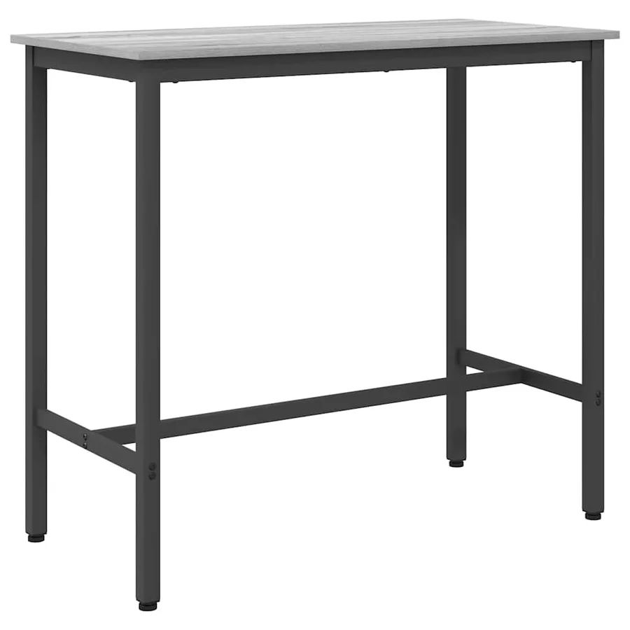 table Gris Sonoma 100 x 50 x 90,5 cm Bois d'ingénierie et acier - 7