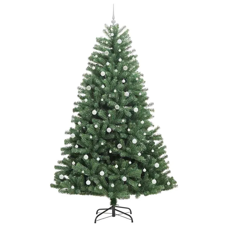 Sapin de Noël Artificiel à Branches Articulées Vert 240 cm - 4