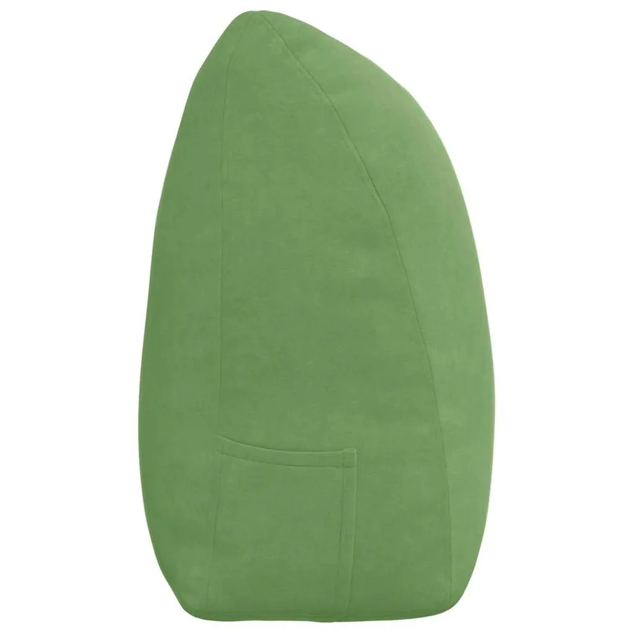 Coussin de Dos Vert clair 200 x 24 x 50 cm Velours - 7