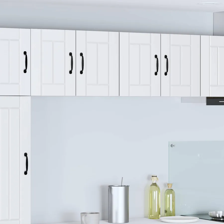 Meuble mural LUCCA 2 pcs Blanc 60 x 31 x 40 cm