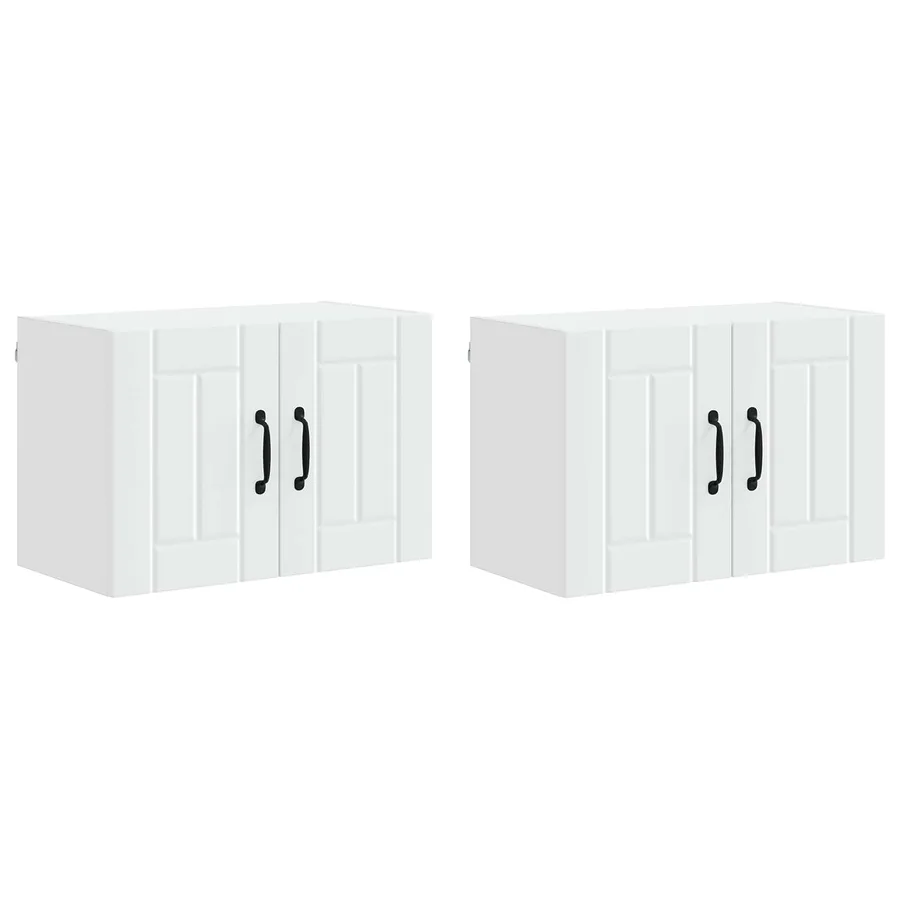 Meuble mural LUCCA 2 pcs Blanc 60 x 31 x 40 cm - 2