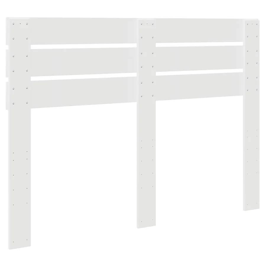 Tête de lit Blanc Bois d'ingénierie - 6
