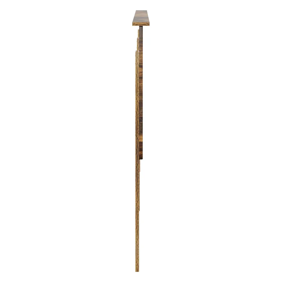 Tête de lit Chêne fumé 200 cm Bois d'ingénierie - 5