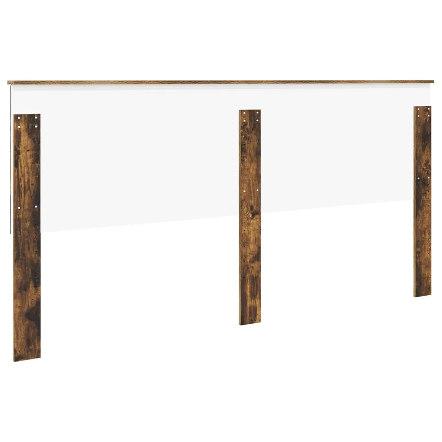Tête de lit Chêne fumé 200 cm Bois d'ingénierie - 6