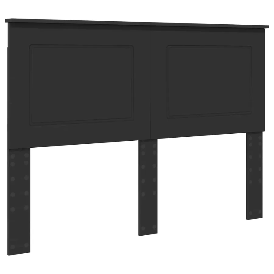 Tête de lit Chêne Noir 100 cm Bois d’ingénierie - 2