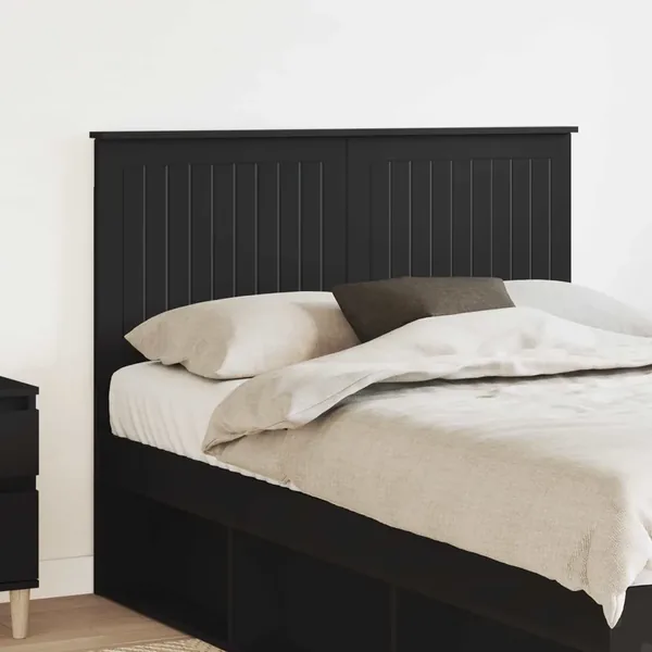 Tête de lit Chêne noir 120 cm Bois d'ingénierie