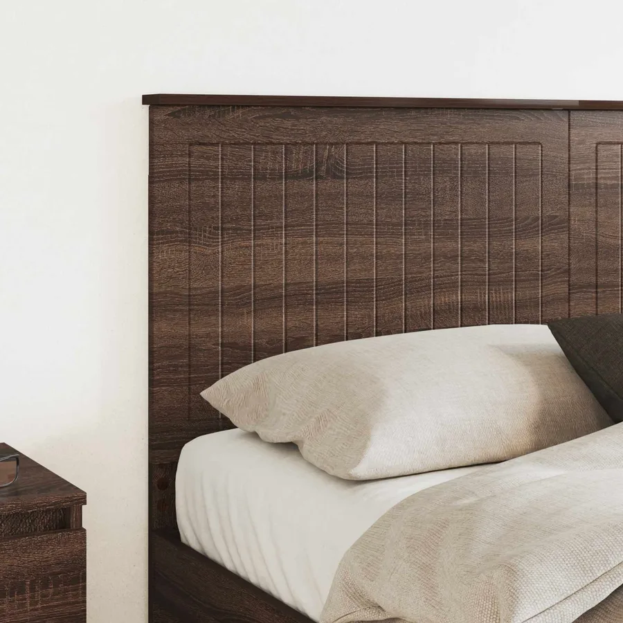 Tête de lit Chêne brun 150 cm Bois d'ingénierie - 3