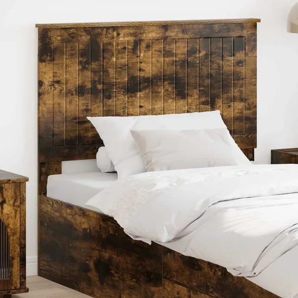 Tête de lit Chêne fumé 100 cm Bois d'ingénierie
