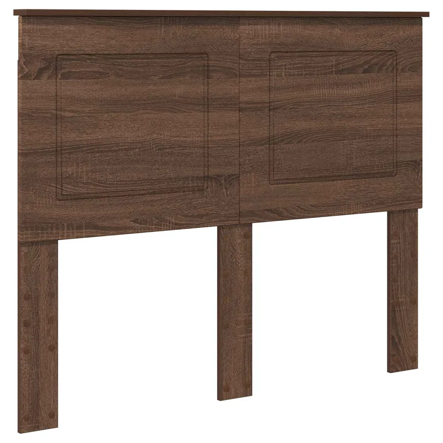 Tête de lit Chêne brun 100 cm Bois d’ingénierie - 2