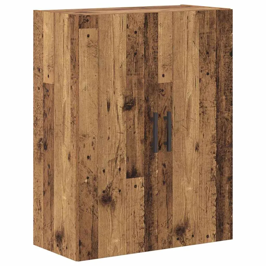 Haut Armoire 2 pcs Bois Ancien 69,5 x 34 x 180 cm - 5