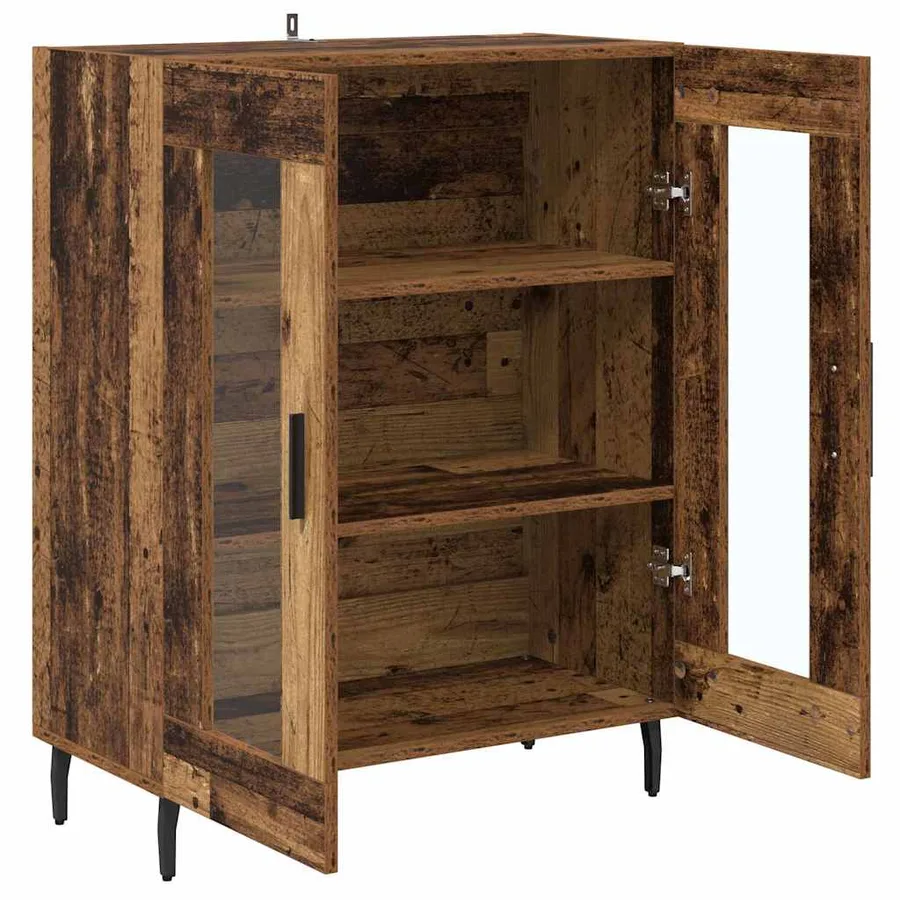 Buffet Bois Ancien 69,5 x 34 x 90 cm Bois d'ingénierie - 5