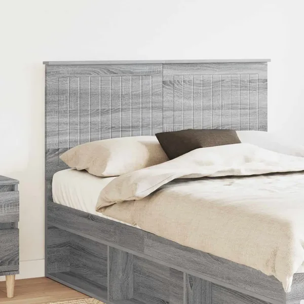 Tête de lit Gris Sonoma 135 cm Bois d'ingénierie