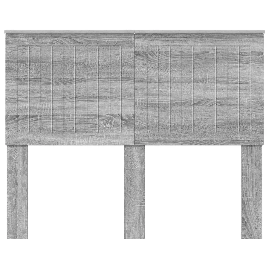 Tête de lit Gris Sonoma 135 cm Bois d'ingénierie - 4